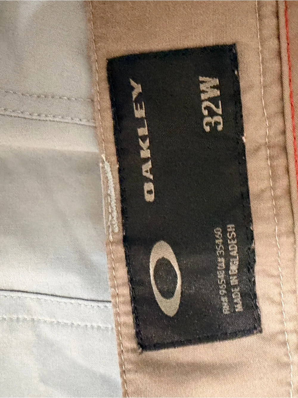 Oakley Light Blue Men’s Flat-Front Performance Shorts